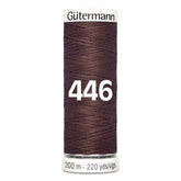 Gutermann garen | 200m | 446 almond bruin naaigaren GM - 200 - 446 - ALMOND - BRUIN 4008015031046